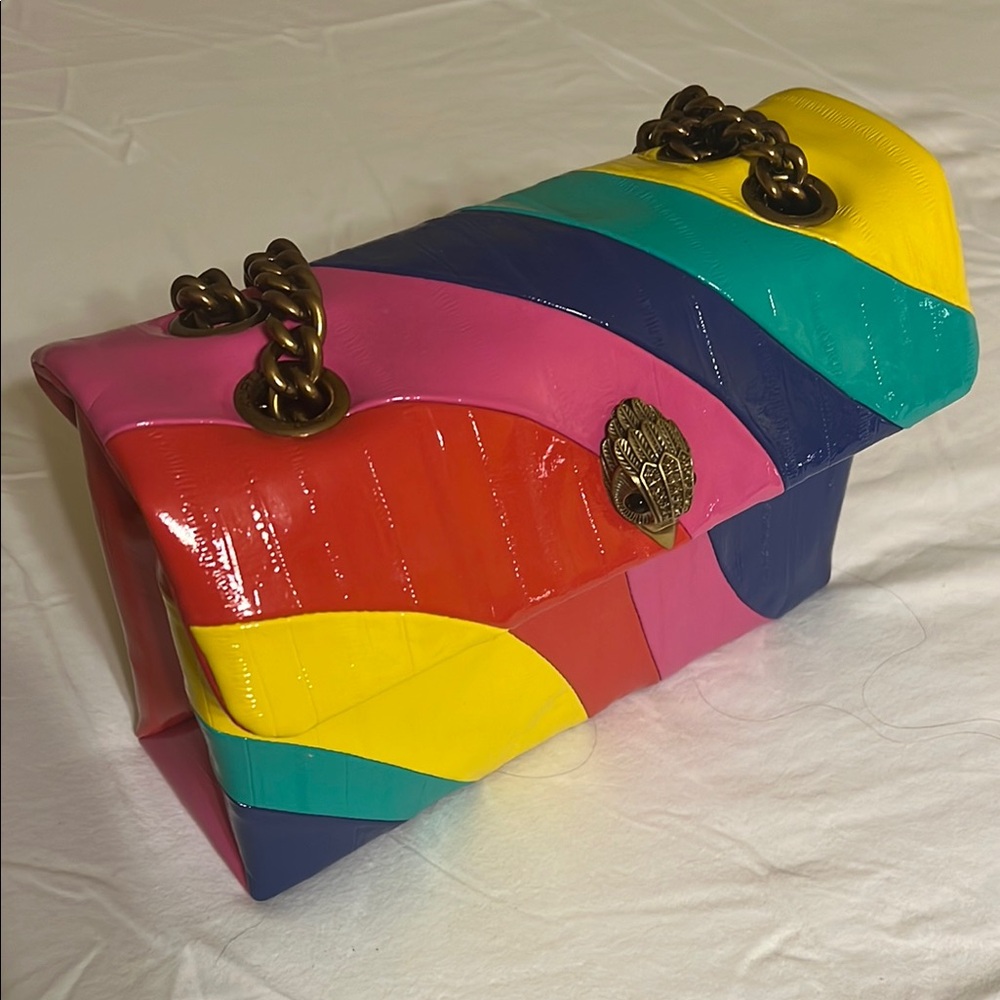 Rainbow Kurt Geiger medium bag